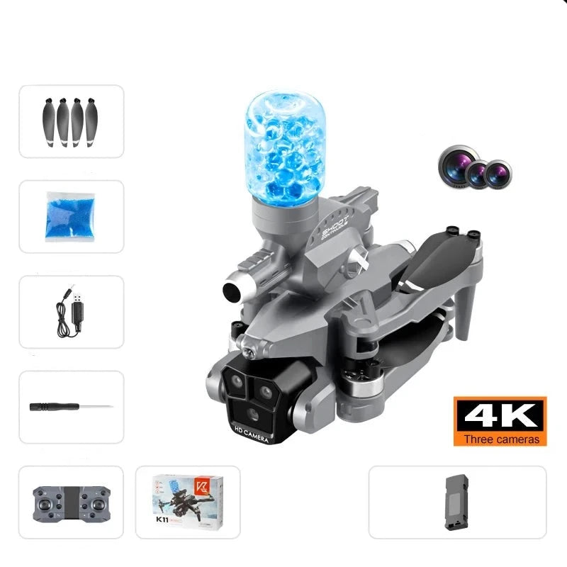 Drone télécommandé avec caméra Shop Radiocommandé Gris + 4k caméra