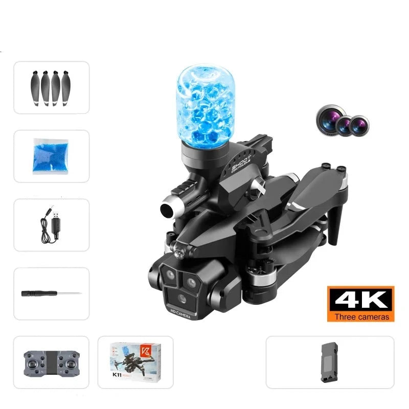 Drone télécommandé avec caméra Shop Radiocommandé Noir + 4K caméra