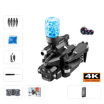 Drone télécommandé avec caméra Shop Radiocommandé Noir + 4K caméra