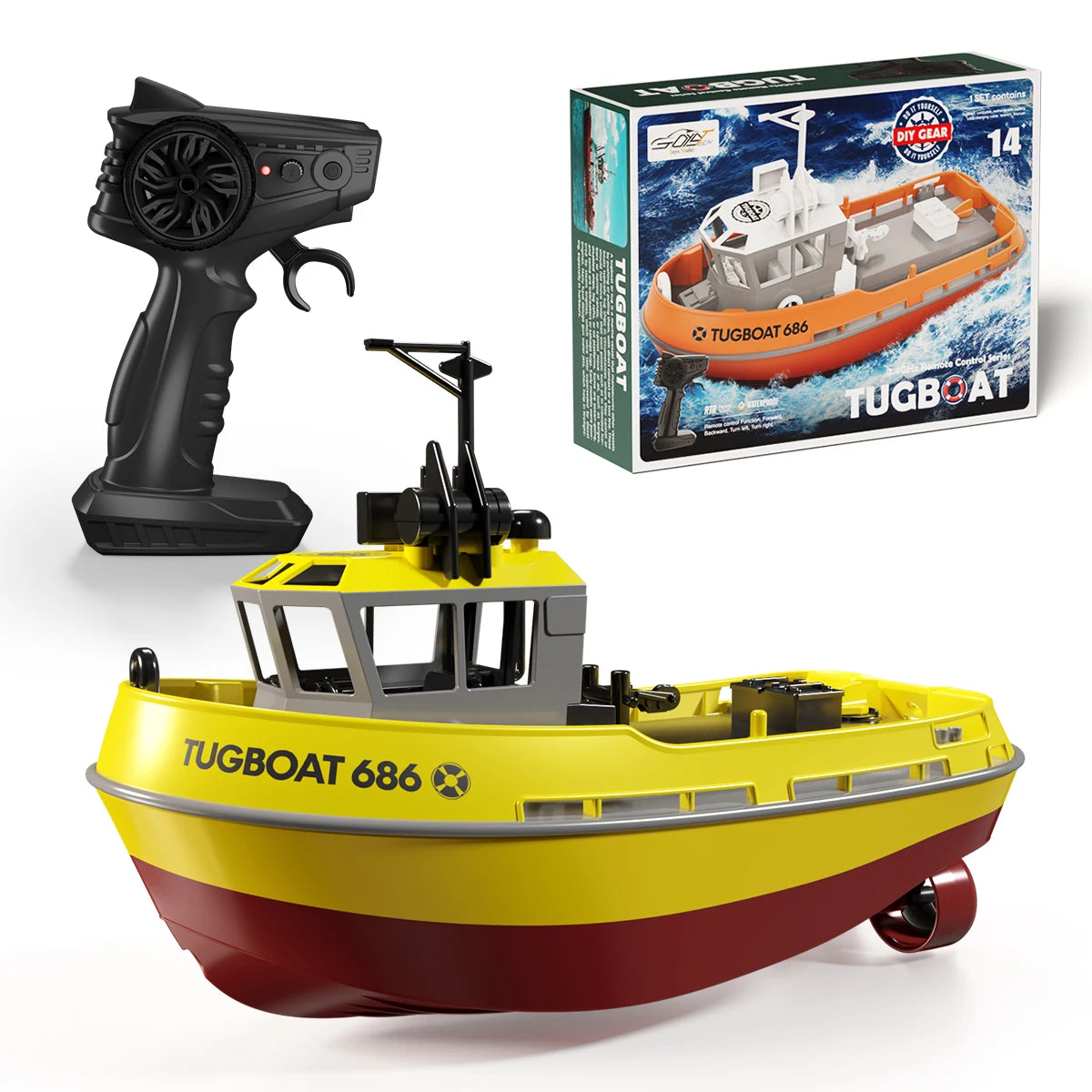 Rc bateau electrique Shop Radiocommandé Jaune
