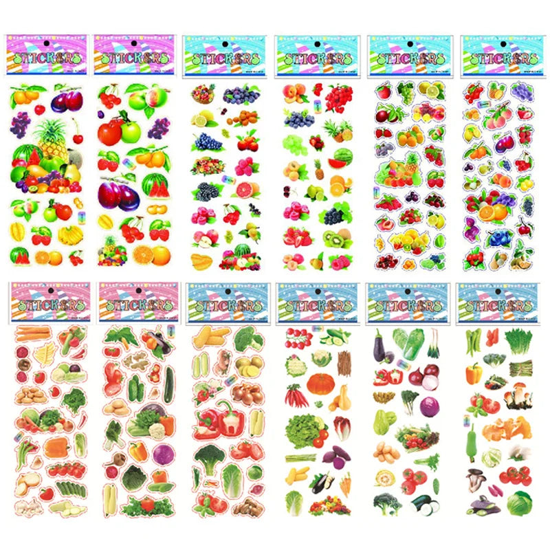 Stickers autocollants Shop Radiocommandé Fruits & légumes