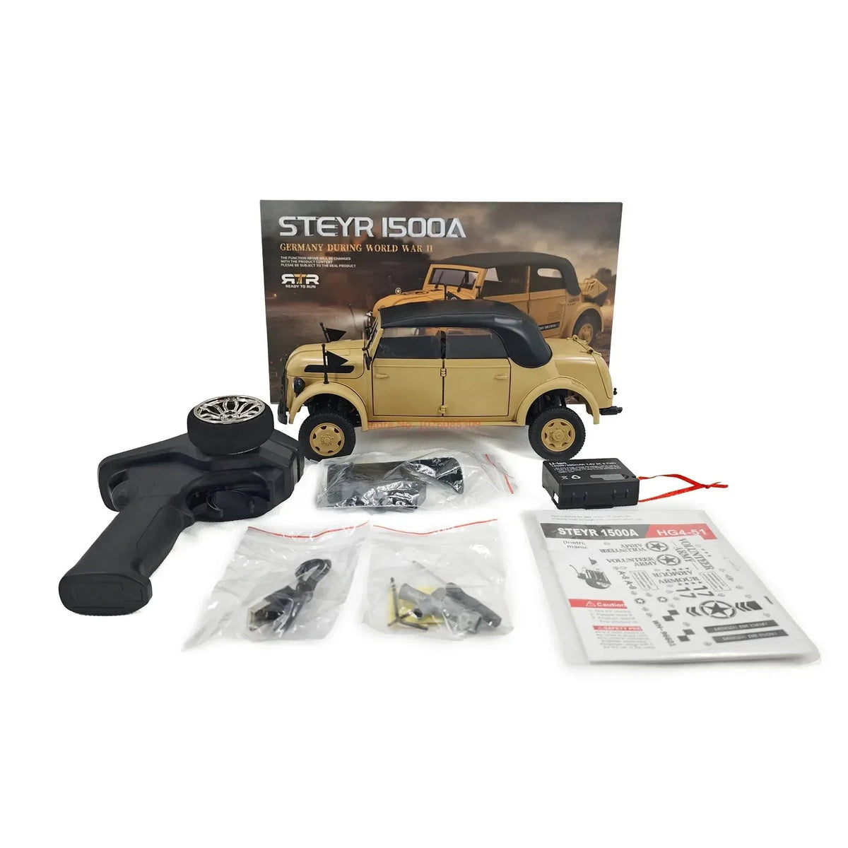 Voiture de guerre radiocommandée 2nd guerre mondiale Shop Radiocommandé 4