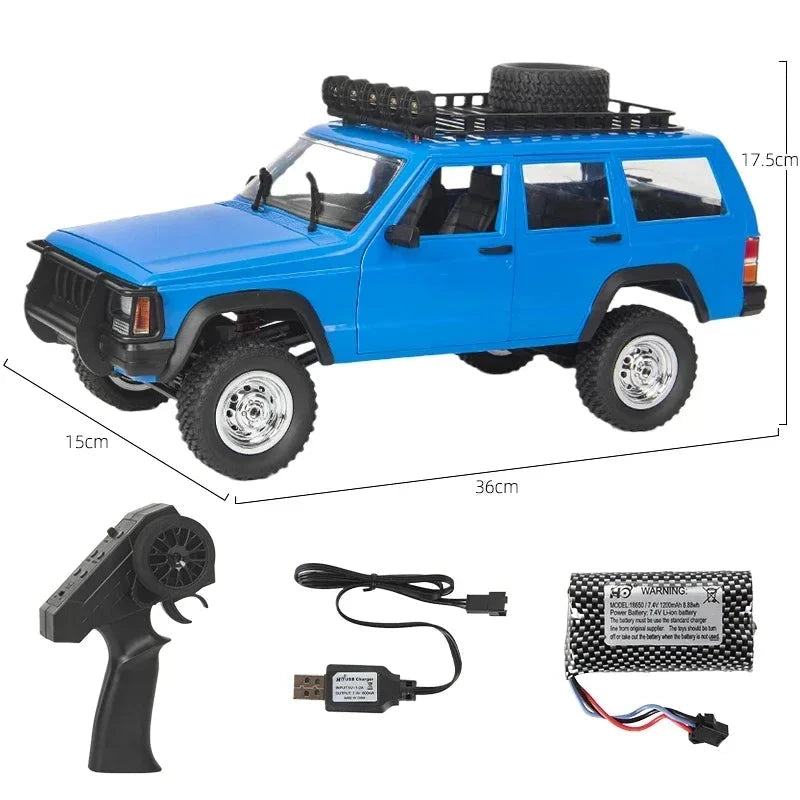 Voiture radiocommandée 4x4 Shop Radiocommandé Bleu