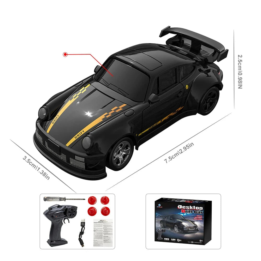 Voiture radiocommandée de drift rapide intérieur Shop Radiocommandé Noir Oui
