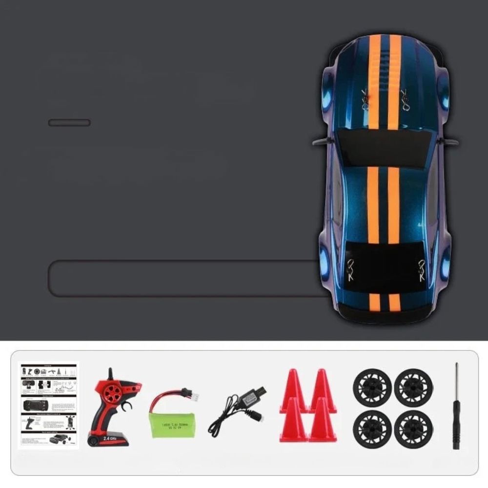 Voiture radiocommandée Dodge Shop Radiocommandé Bleu