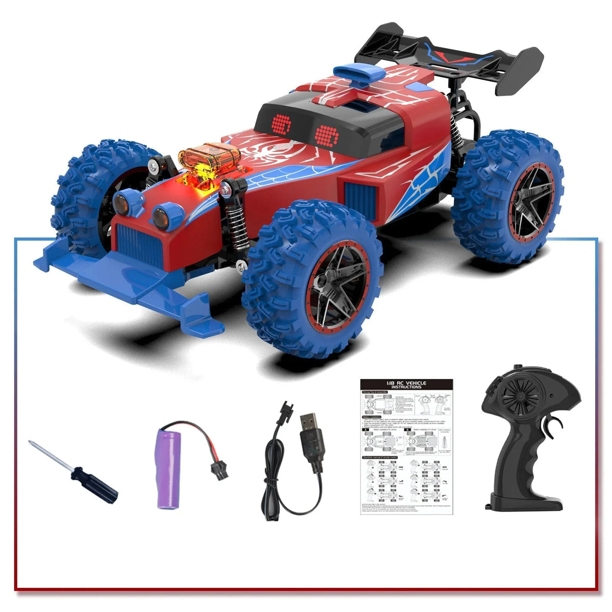 Voiture radiocommandée fille Shop Radiocommandé Rouge