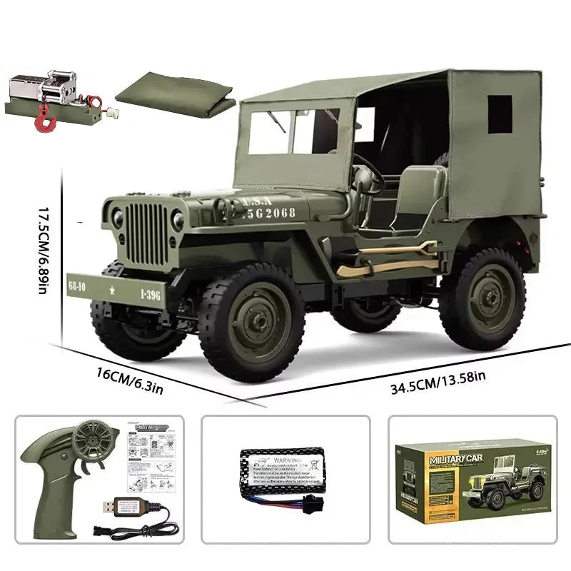 Voiture radiocommandée militaire réaliste Shop Radiocommandé 2