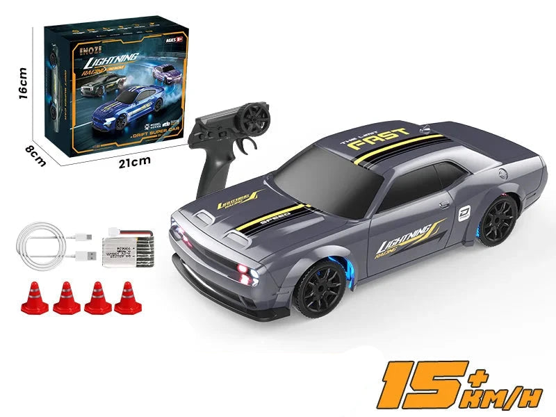 Voiture radiocommandée mini Shop Radiocommandé Gris Oui