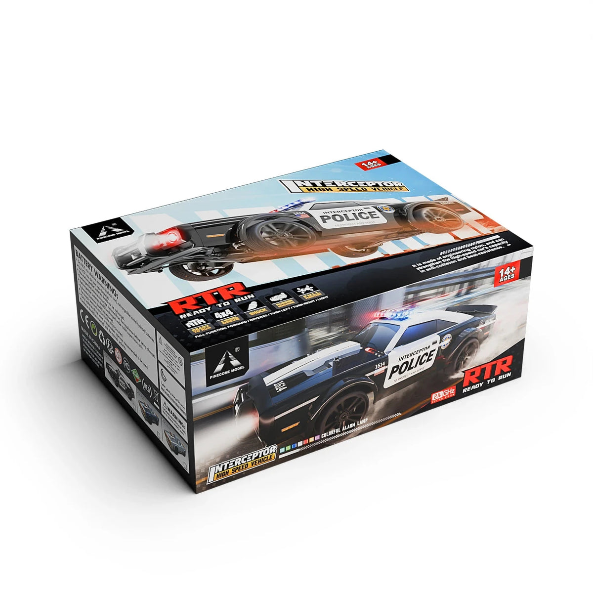 Voiture radiocommandée police Shop Radiocommandé