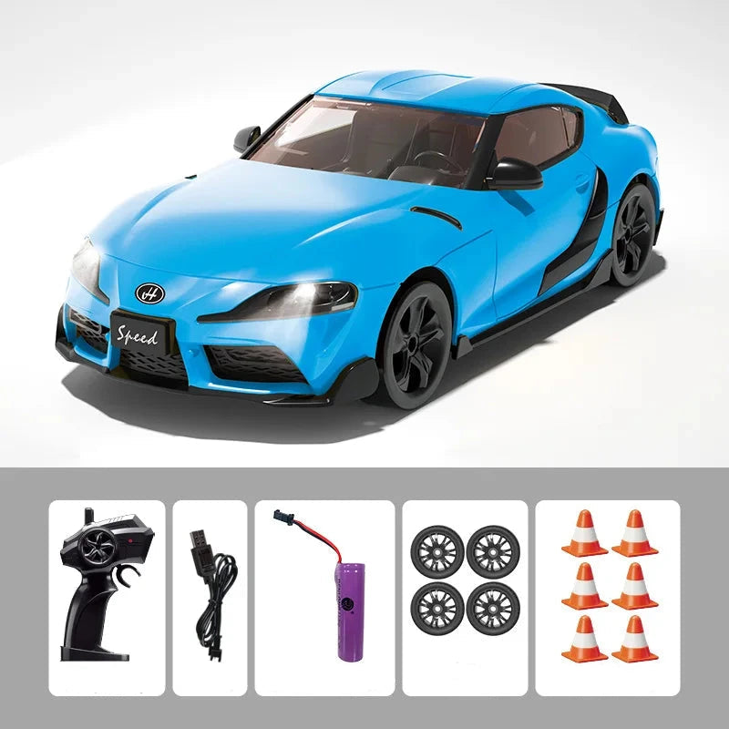 Voiture radiocommandée Toyota Shop Radiocommandé Bleu