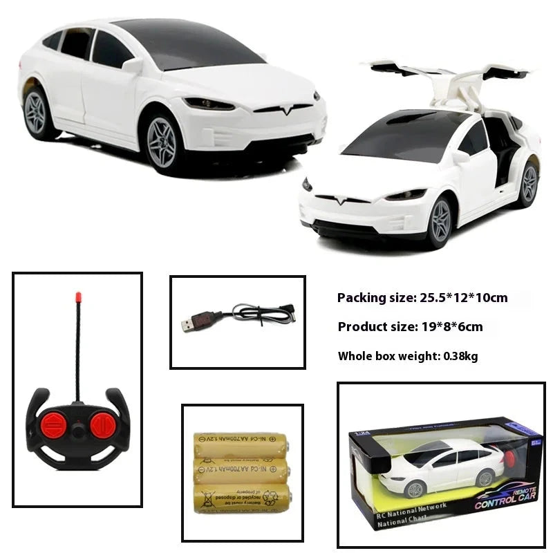 Voiture tesla télécommandée Shop Radiocommandé Blanc