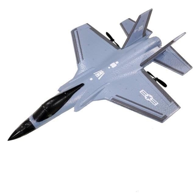 Avion de chasse radiocommandé Shop Radiocommandé Gris et noir