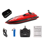 Bateau rc rapide Shop Radiocommandé Rouge - 1 batterie