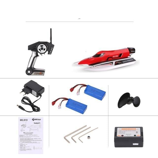 Bateau télécommandé rapide Shop Radiocommandé 2 batteries