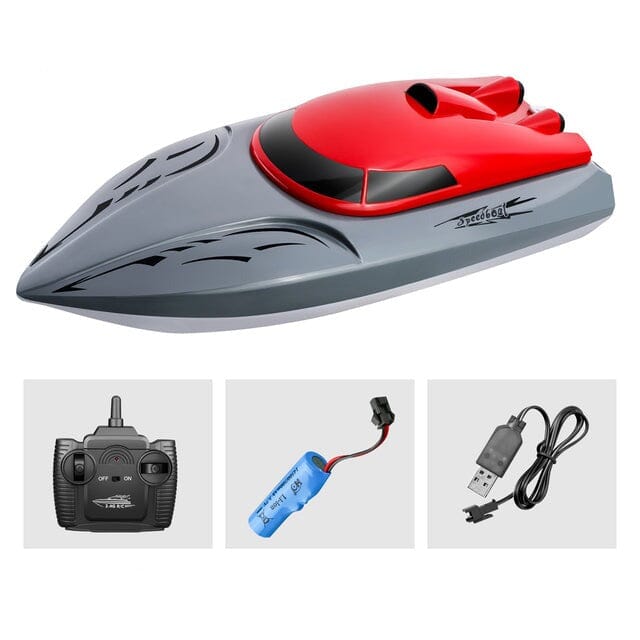 Bateaux rc prêt à naviguer Shop Radiocommandé Rouge 1 batterie