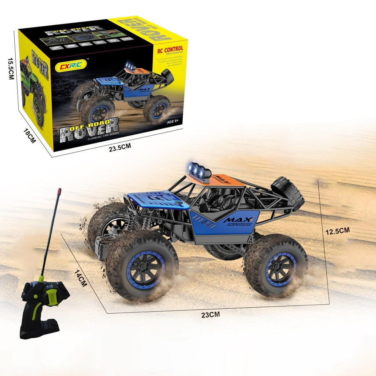 Buggy rc 4wd Shop Radiocommandé Bleu
