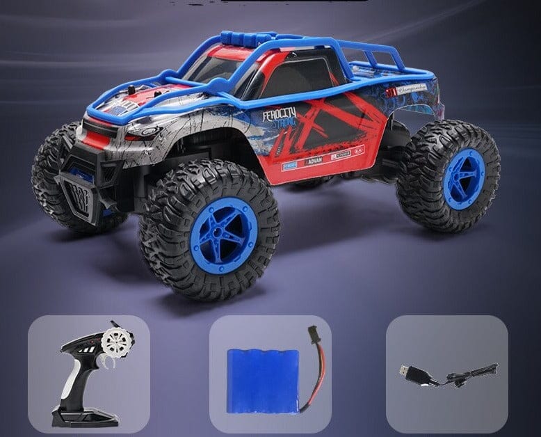 Buggy télécommandée batterie Shop Radiocommandé Bleu + Rouge Oui