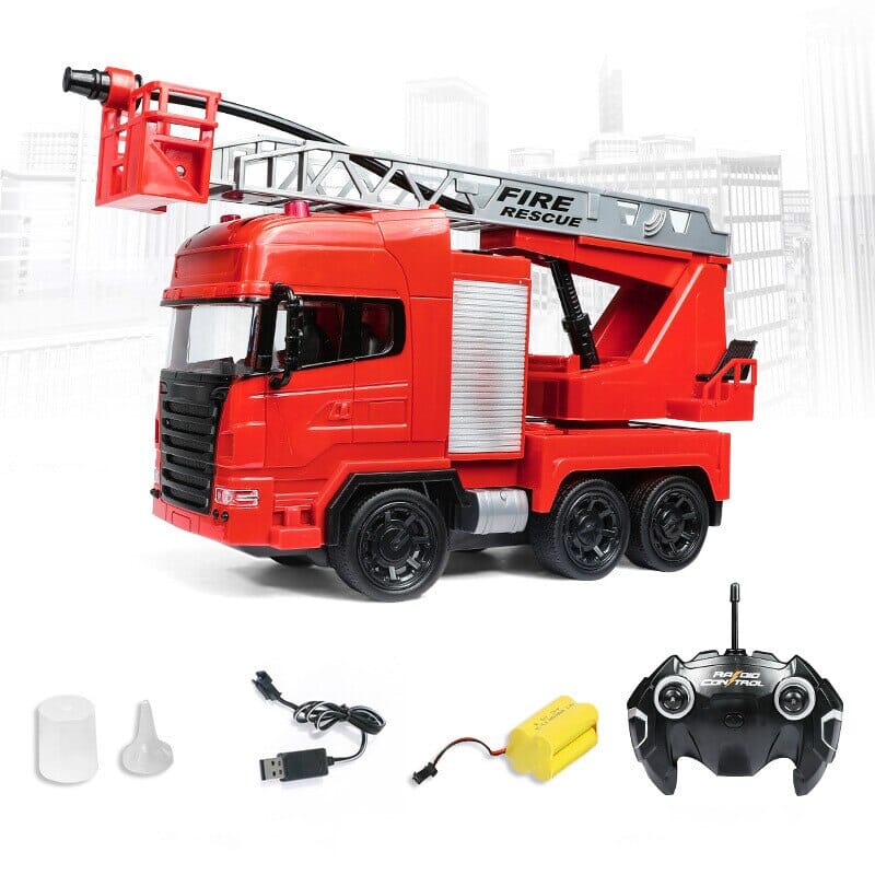 Camion de pompier télécommandé sans fil Shop Radiocommandé