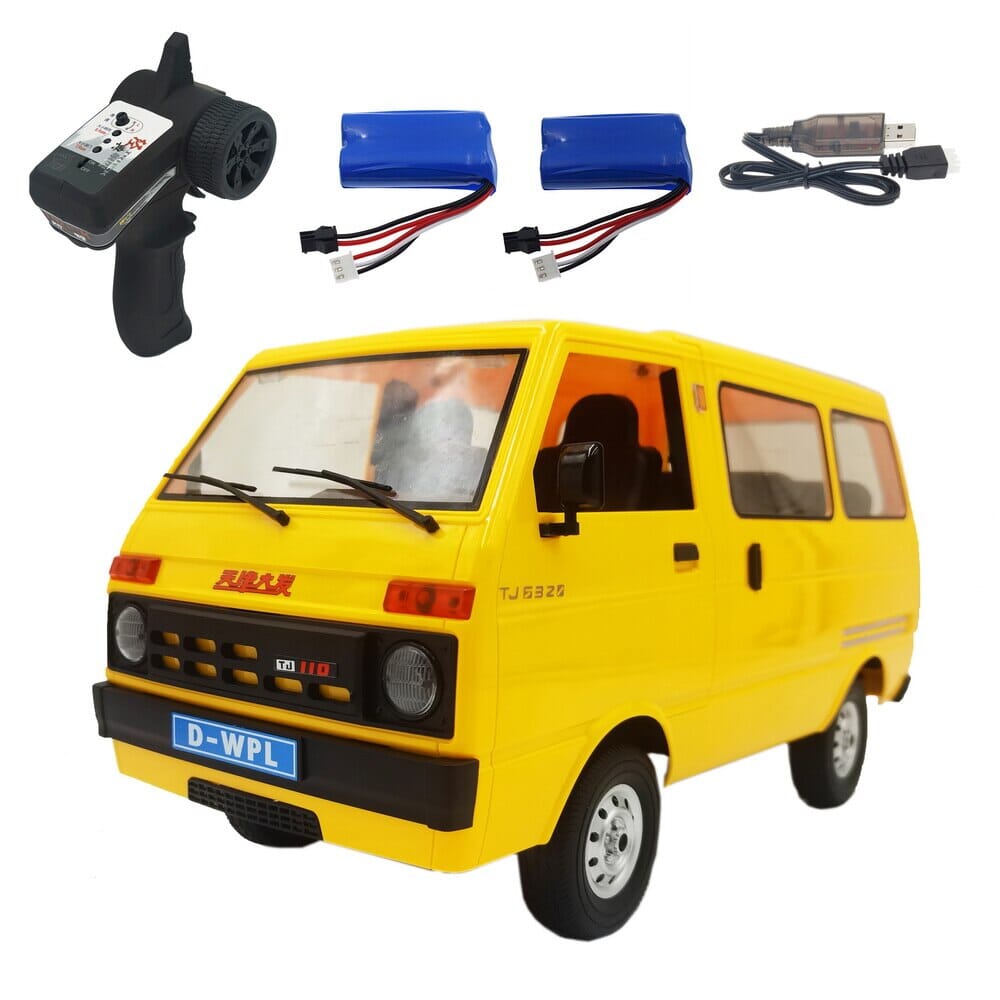 Camion rc télécommandé Shop Radiocommandé Jaune 2 batteries