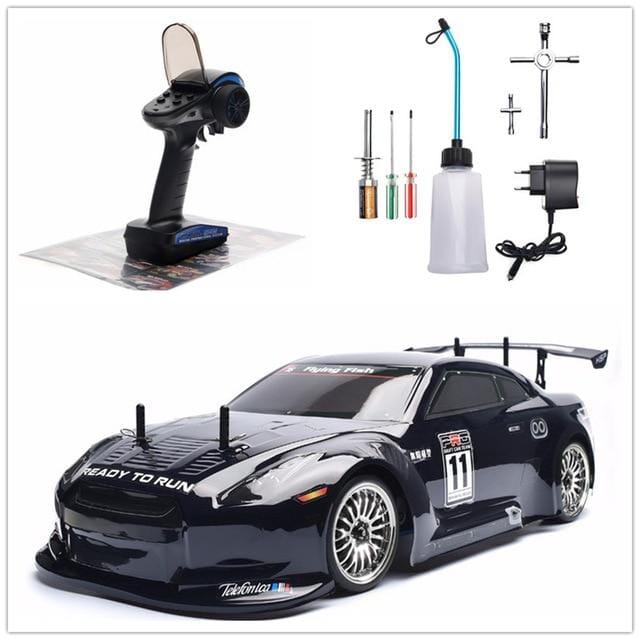 Essence voiture rc Shop Radiocommandé Pack Complet - Noir Oui