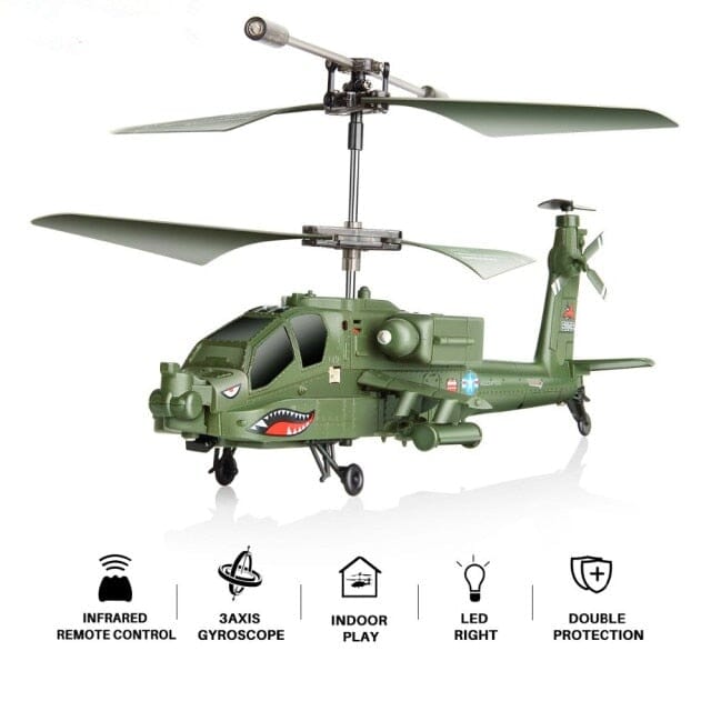 Jjshueryg Hélicoptère télécommandé pour adultes et enfants, avion t