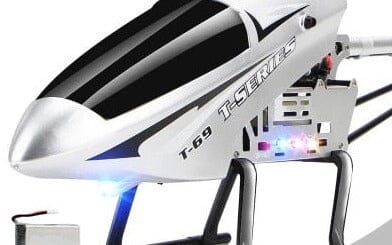 hélicoptère télécommandé grande taille Shop Radiocommandé Argent - 1 batterie