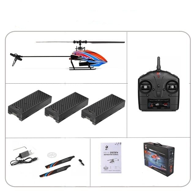 Hélicoptère télécommandé longue portée Shop Radiocommandé 3 batteries