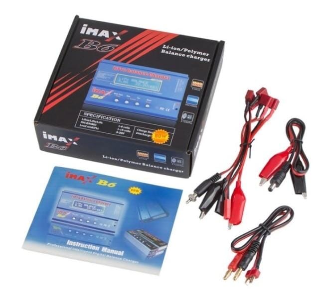 iMAX B6 Lipro - Chargeur pour batterie LiPo 12V - Balance Shop Radiocommandé B6 T 80W EU