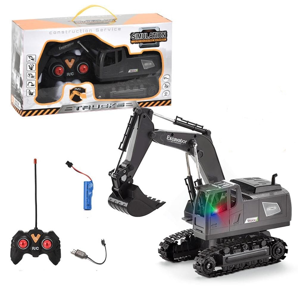 Jouet pelleteuse télécommandée Shop Radiocommandé Gris