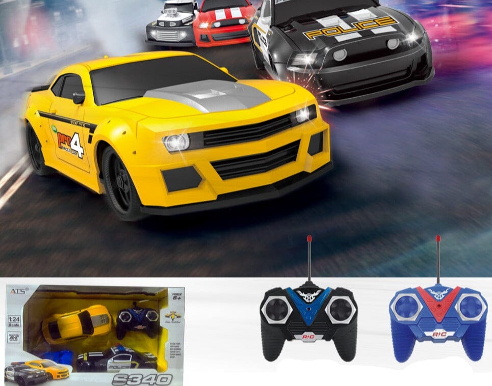 Jouet voiture de police télécommandée poursuite Shop Radiocommandé