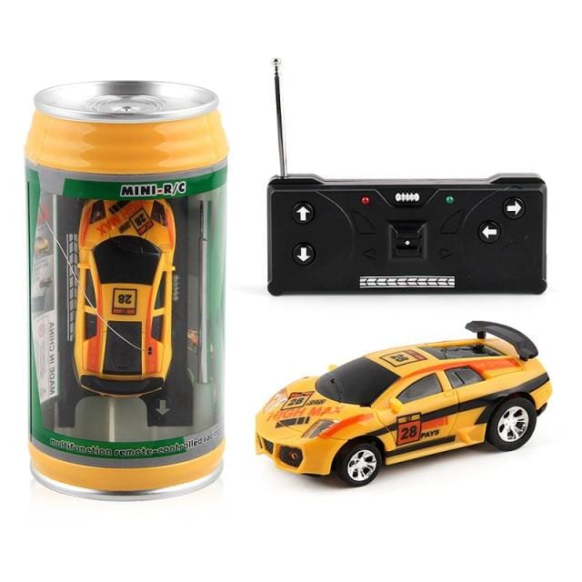 Mini voiture rc canette Shop Radiocommandé Jaune Oui