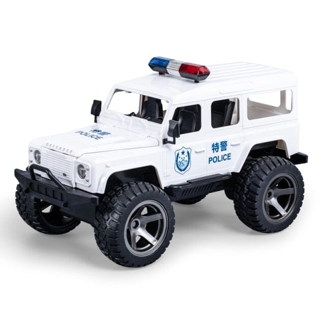 Voiture police radiocommande Shop Radiocommandé Blanc Oui