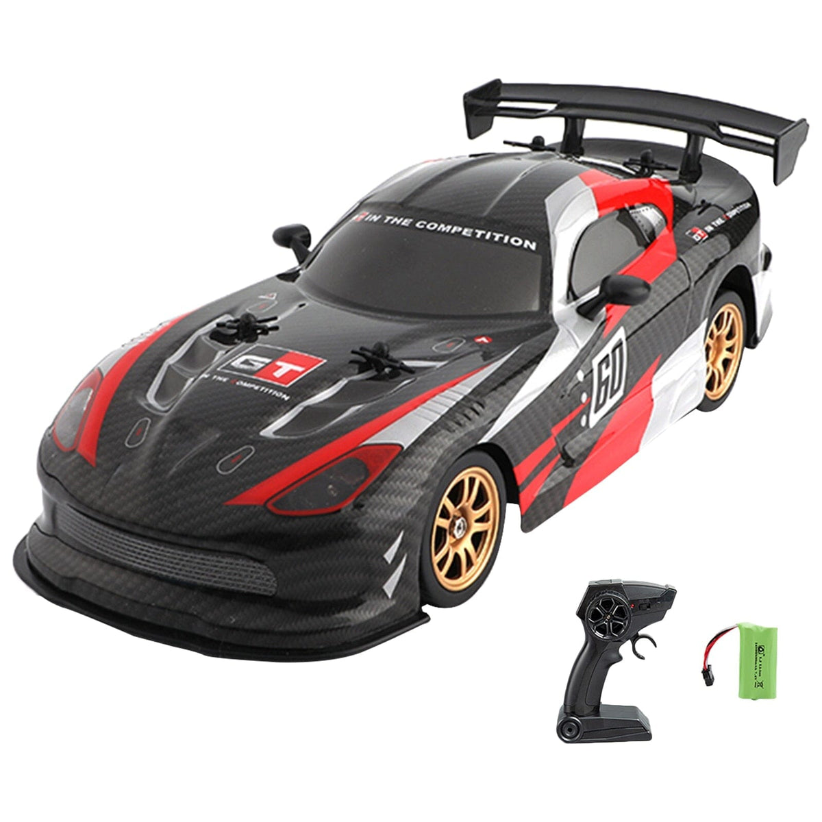 Voiture rc de drift Shop Radiocommandé Noir - 1 batterie Oui