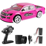 Voiture télécommandée 60 km Shop Radiocommandé Rose + 2 batteries