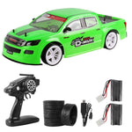 Voiture télécommandée 60 km Shop Radiocommandé Vert + 2 batteries