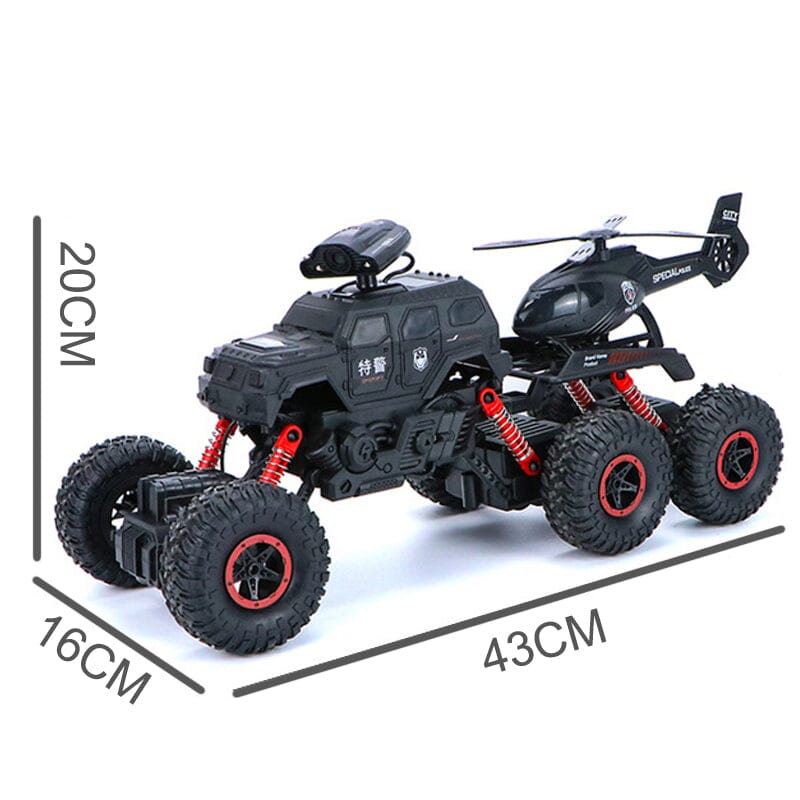 Voiture télécommandée avec hélicoptère intégré Shop Radiocommandé