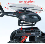 Voiture télécommandée avec hélicoptère intégré Shop Radiocommandé