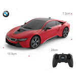 Voiture télécommandée BMW sol plat Shop Radiocommandé Rouge