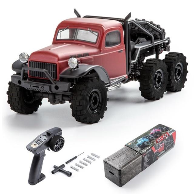 Voiture télécommandée eau et terre Shop Radiocommandé Rouge