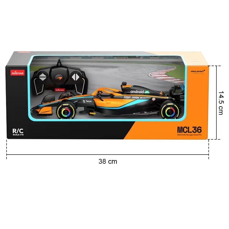 Voiture télécommandée F1 McLaren Shop Radiocommandé 1:18