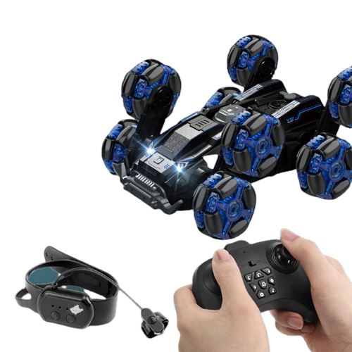 Voiture télécommandée qui se transforme Shop Radiocommandé Bleu