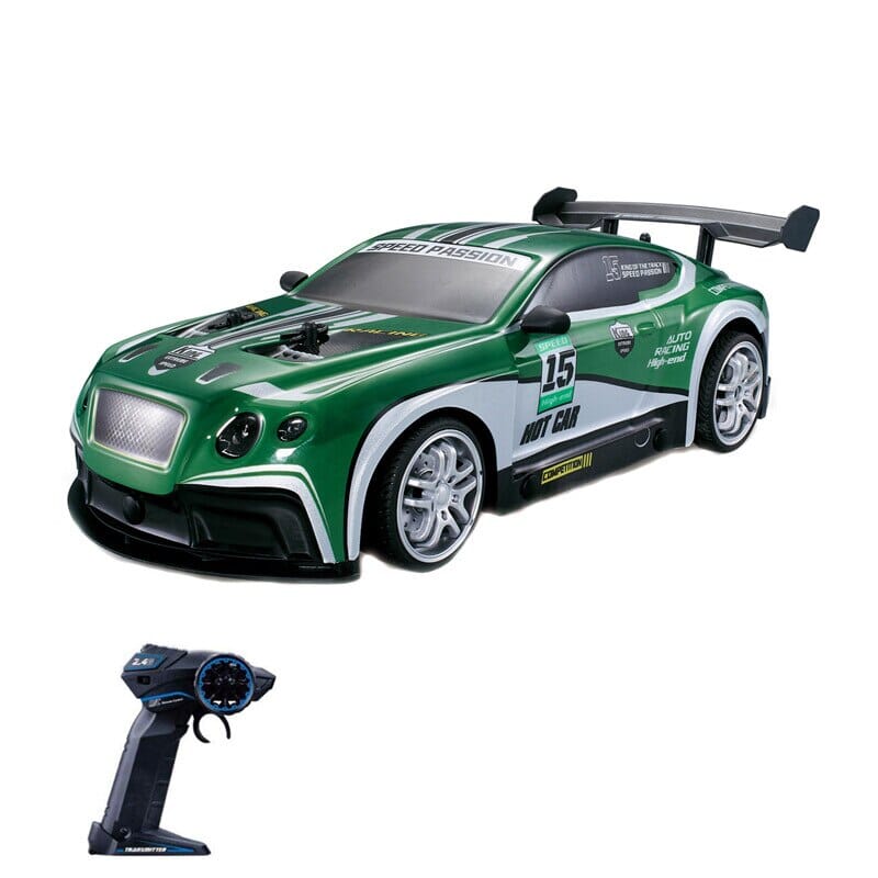Voiture télécommandée rc drift Shop Radiocommandé Vert 2