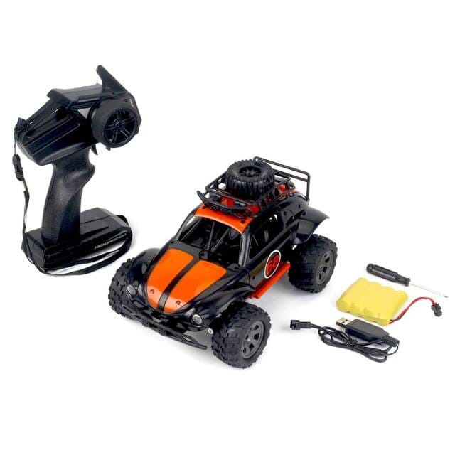 Voiture télécommandée tout terrain moteur électrique Shop Radiocommandé Orange