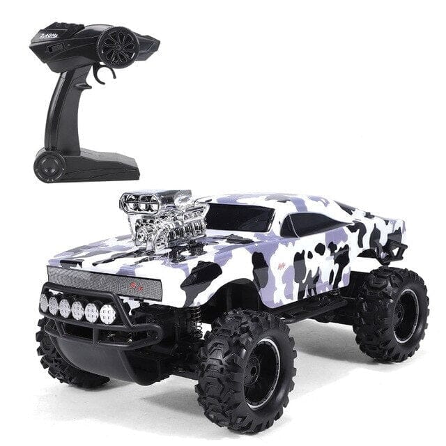 Voiture télécommandée tout terrain rechargeable Shop Radiocommandé CaCamouflagemouflage no box