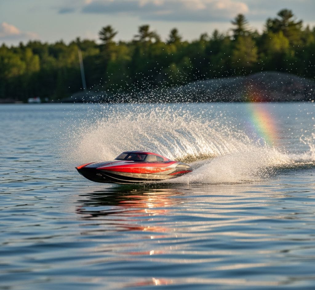 Bateau Télécommandé : Le Guide Ultime pour naviguer sur les Lacs et Piscines Image