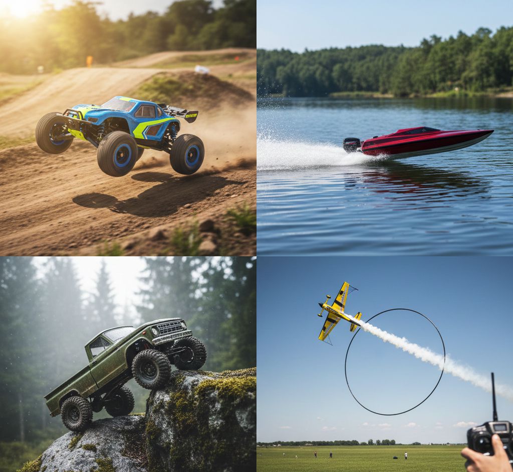 Le Guide Ultime du Modélisme RC 2026 : Choisir entre Voiture, Avion, Bateau et Drone Image