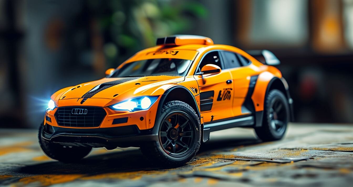 Quelle vitesse pour une voiture télécommandée 5 ans Image