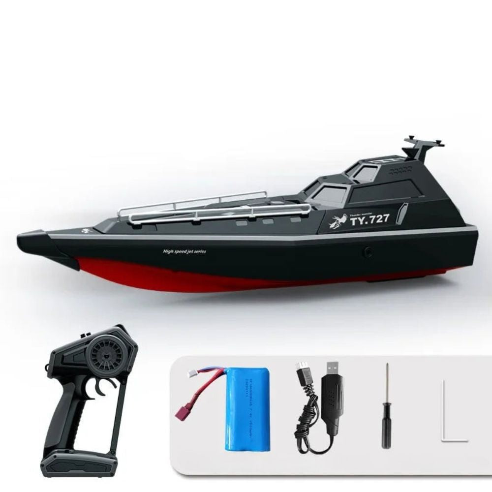 Bateau militaire radiocommandé Shop Radiocommandé Noir 
