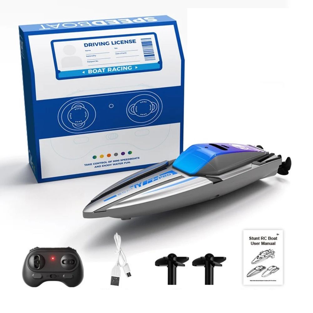 Bateau radiocommandé eau de mer Shop Radiocommandé Bleu 