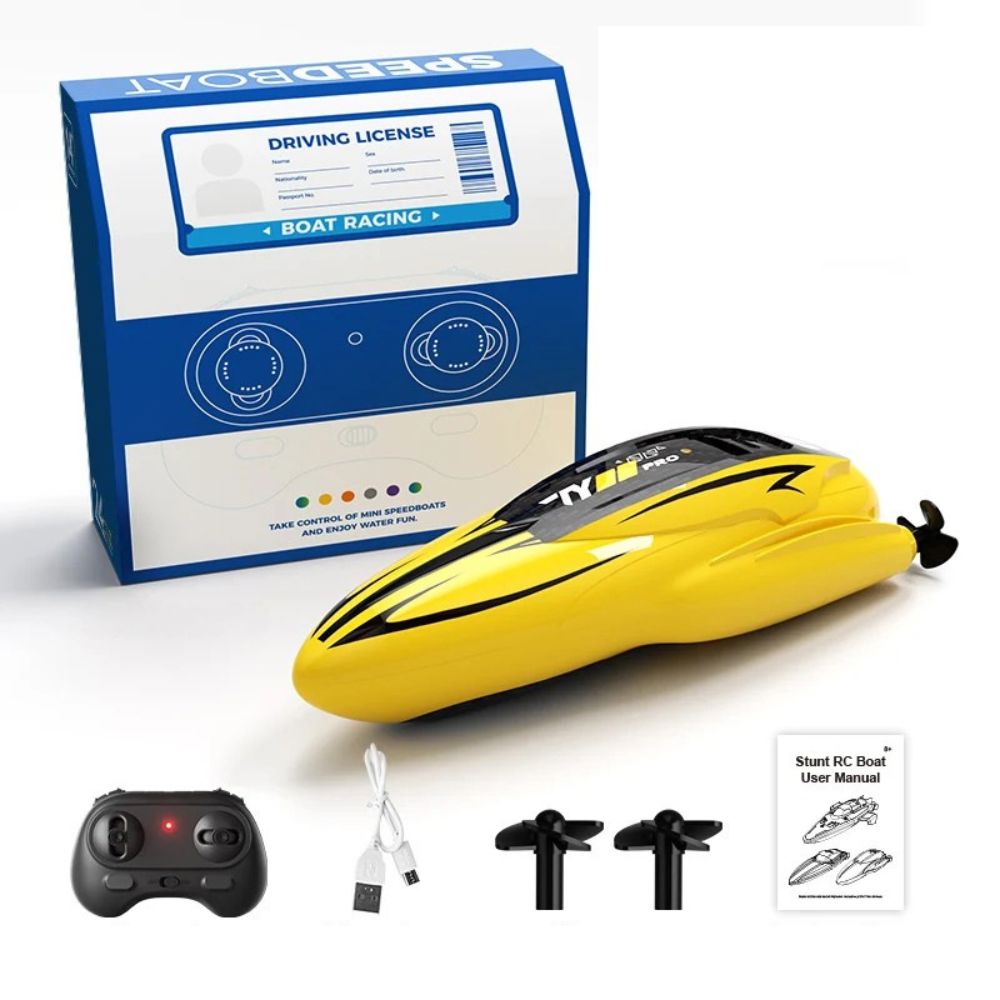 Bateau radiocommandé eau de mer Shop Radiocommandé Jaune 